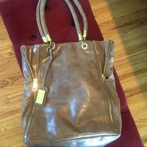 Badgley Mischka leather shoulder bag